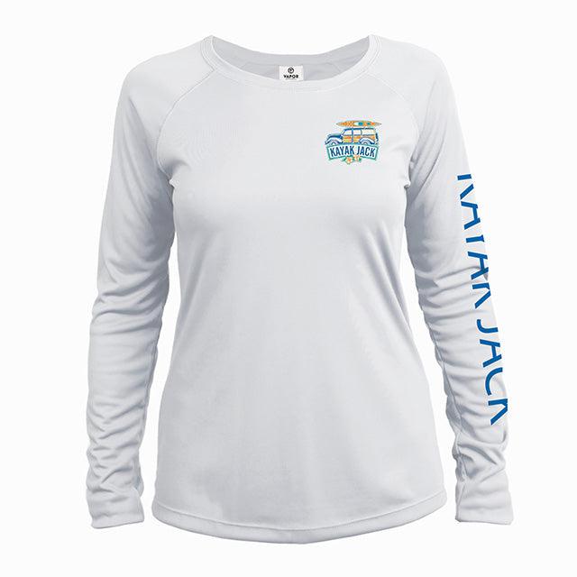 Women's UPF 50+ UV Protection Long Sleeve Fishing Shirt – Little